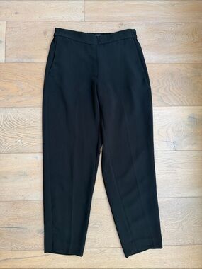 J. Crew Factory Black Cropped Tailored Jamie Pants